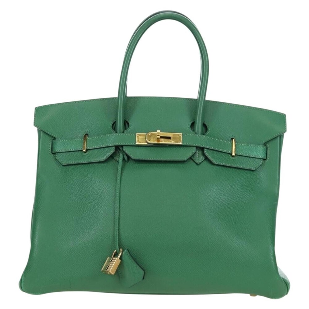 Hermes Birkin Green Togo with Gold Hardware 35